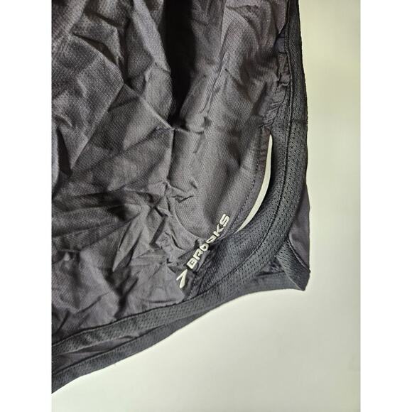 Brooks Shorts Womens Small Black Running Lined Equilibrium Tech Size Large - Picture 2 of 5